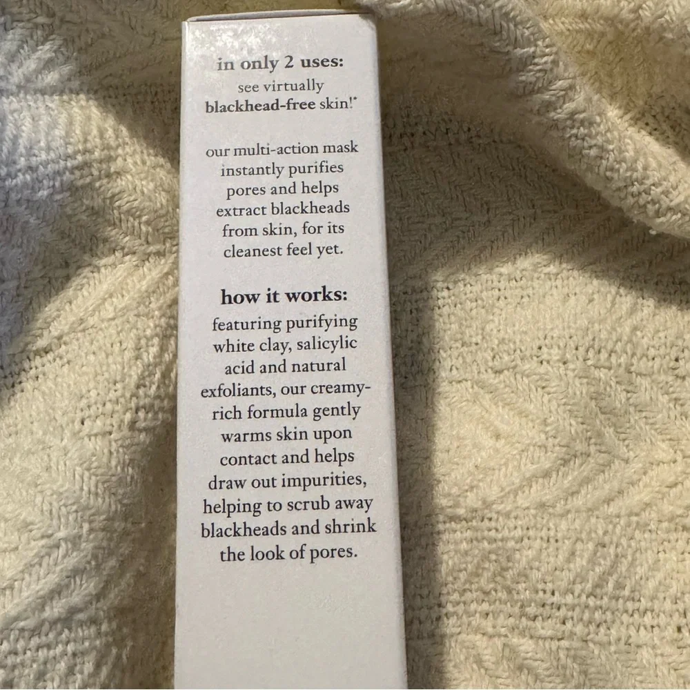 philosophy purity made simple pore extractor clay mask 2.5 oz - Picture 4 of 6